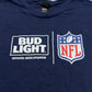 NFL Bud Light T-Shirt blau Rückseite