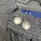 Fred Perry Harrington Jacke Hahnentritt grau braun Detail