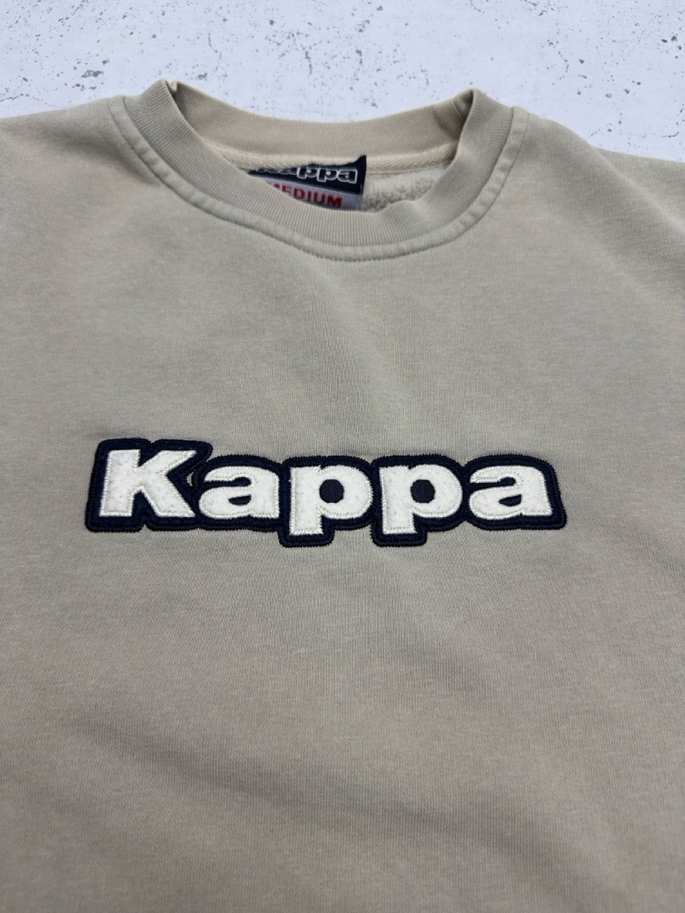 Kappa Sweatshirt beige Detail