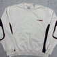 Adidas Sweatshirt creme blau rot Vorderseite