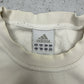 Adidas Sweatshirt creme blau rot Etikett