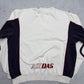 Adidas Sweatshirt creme blau rot Detail