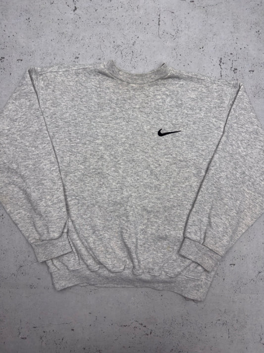 Nike Sweatshirt hellgrau Vorderseite