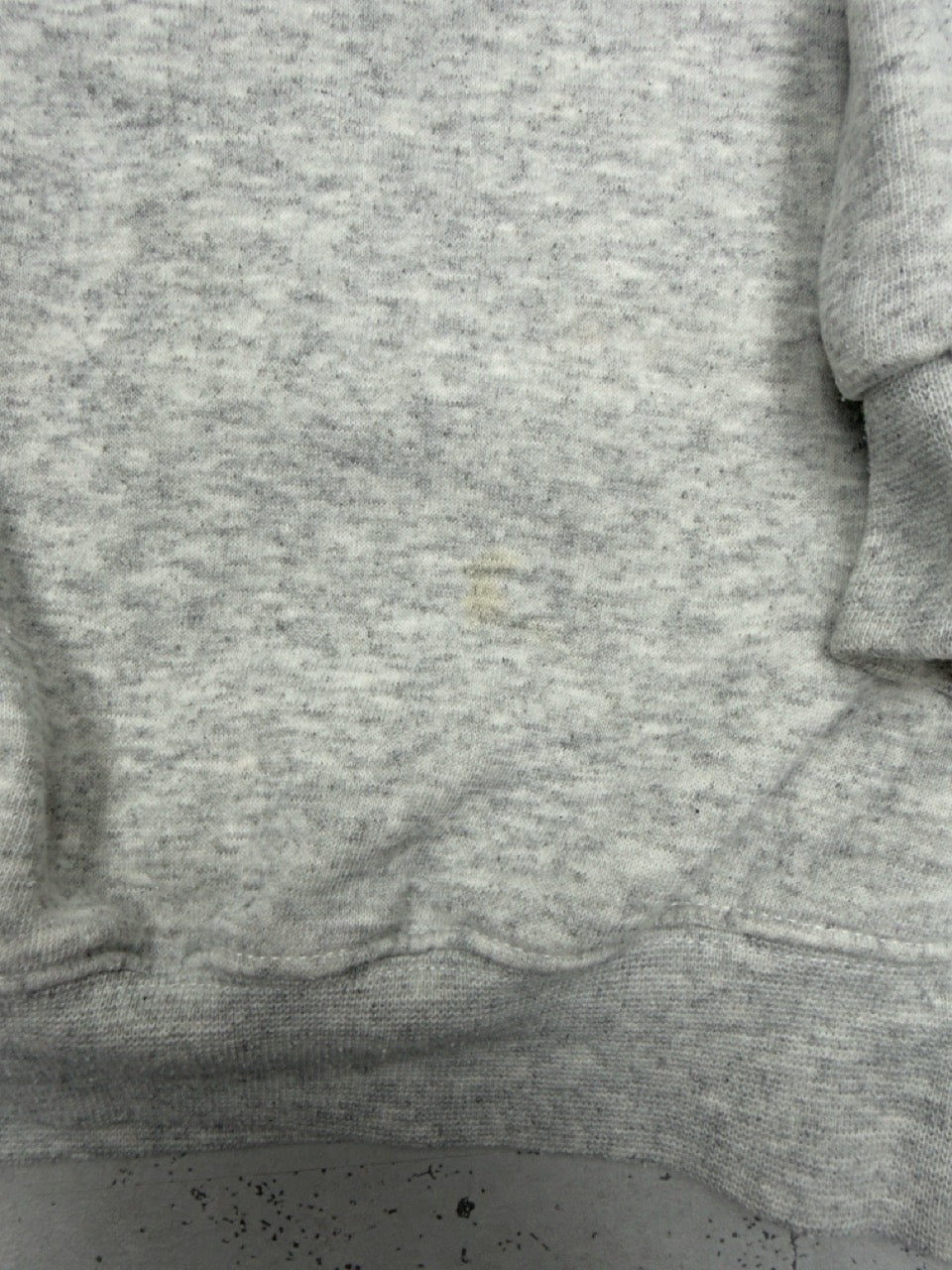 Nike Sweatshirt hellgrau Zustand Detail