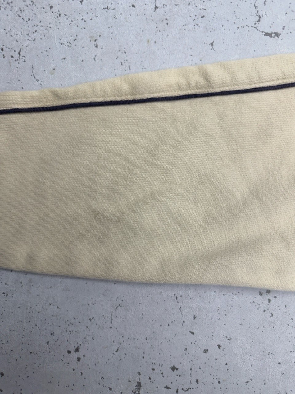 Nike Sweatshirt beige blau Detail