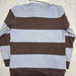 Crew Clothing Rugby Longsleeve hellblau braun Detail