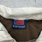 Nielsson Rugby Longsleeve braun weiß Detail
