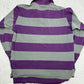 Polo Ralph Lauren Rugby Longsleeve lila grau Detail