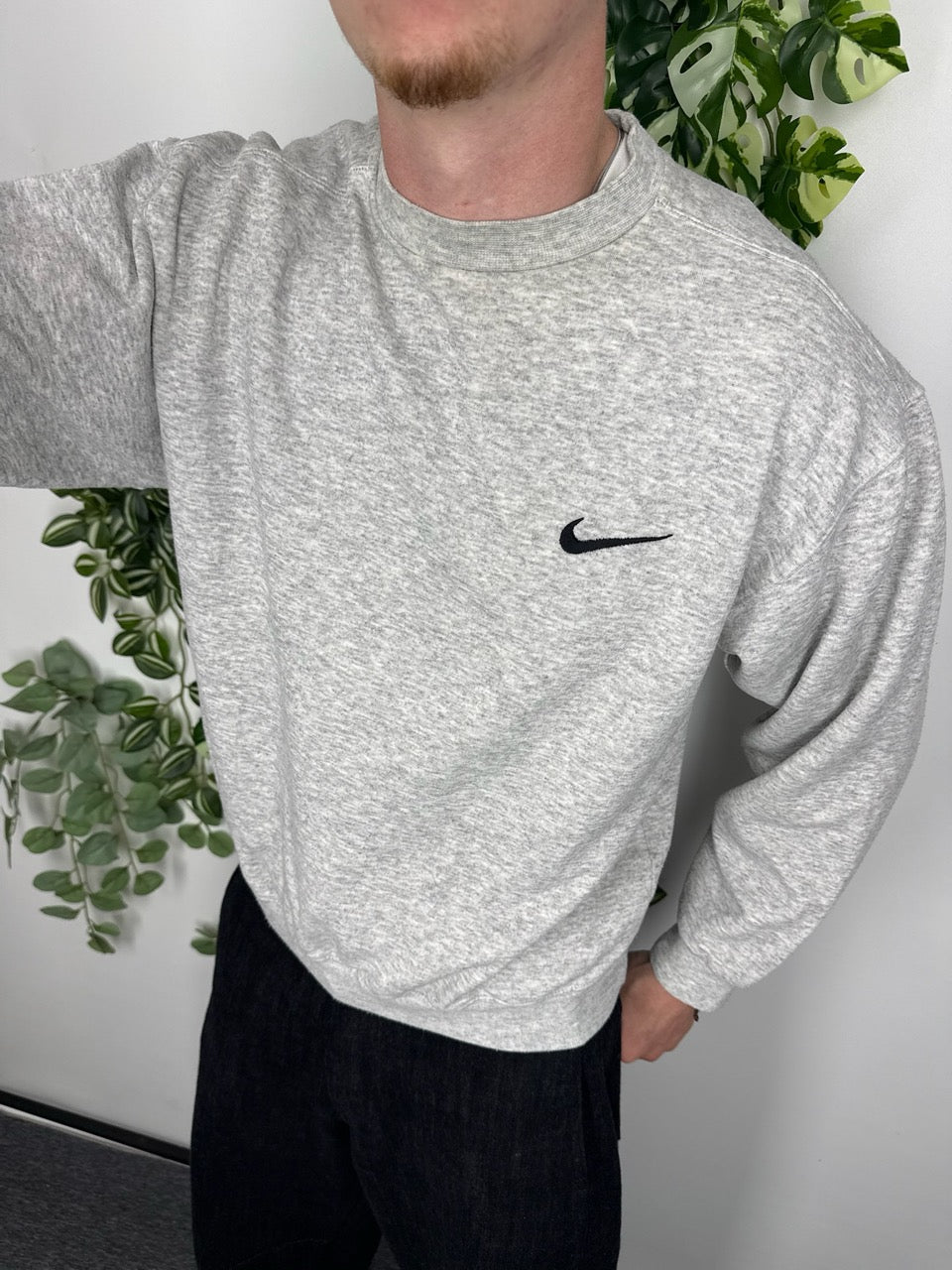Nike Sweatshirt hellgrau Fitpic