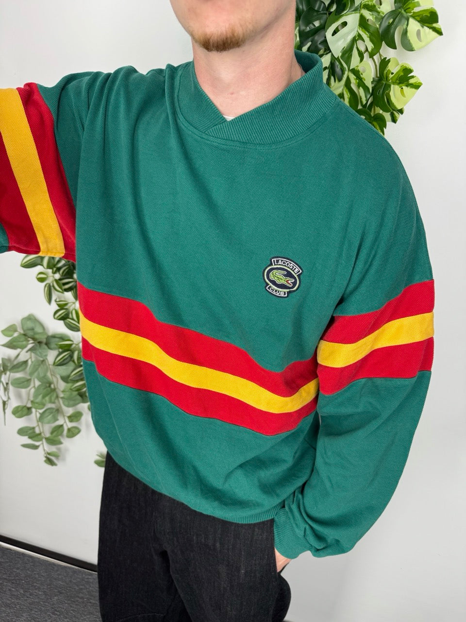 Lacoste Sweatshirt grün Fitpic
