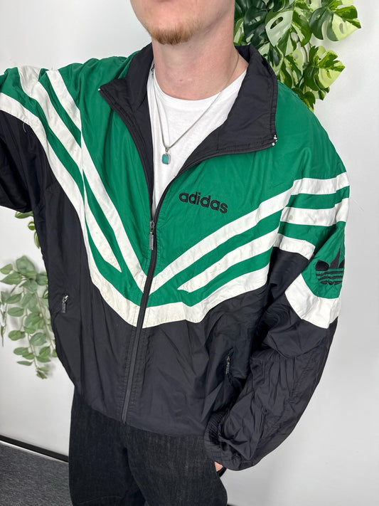 Adidas Trainingsjacke grün schwarz Fitpic