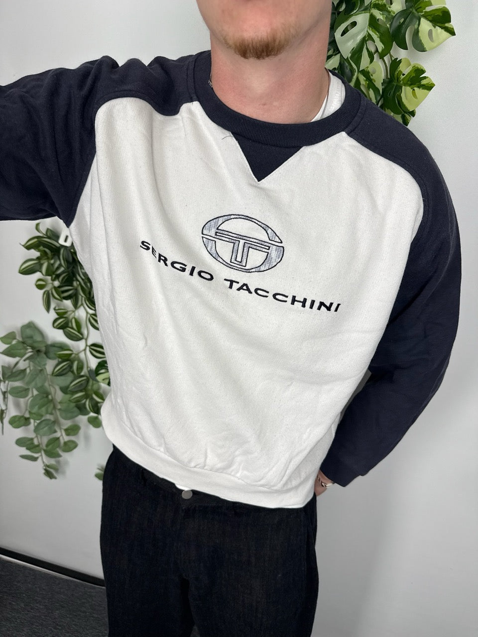 Sergio Tacchini Sweatshirt creme blau Fitpic