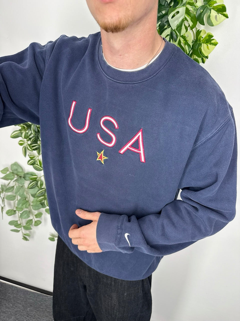 Nike Sweatshirt USA blau Fitpic
