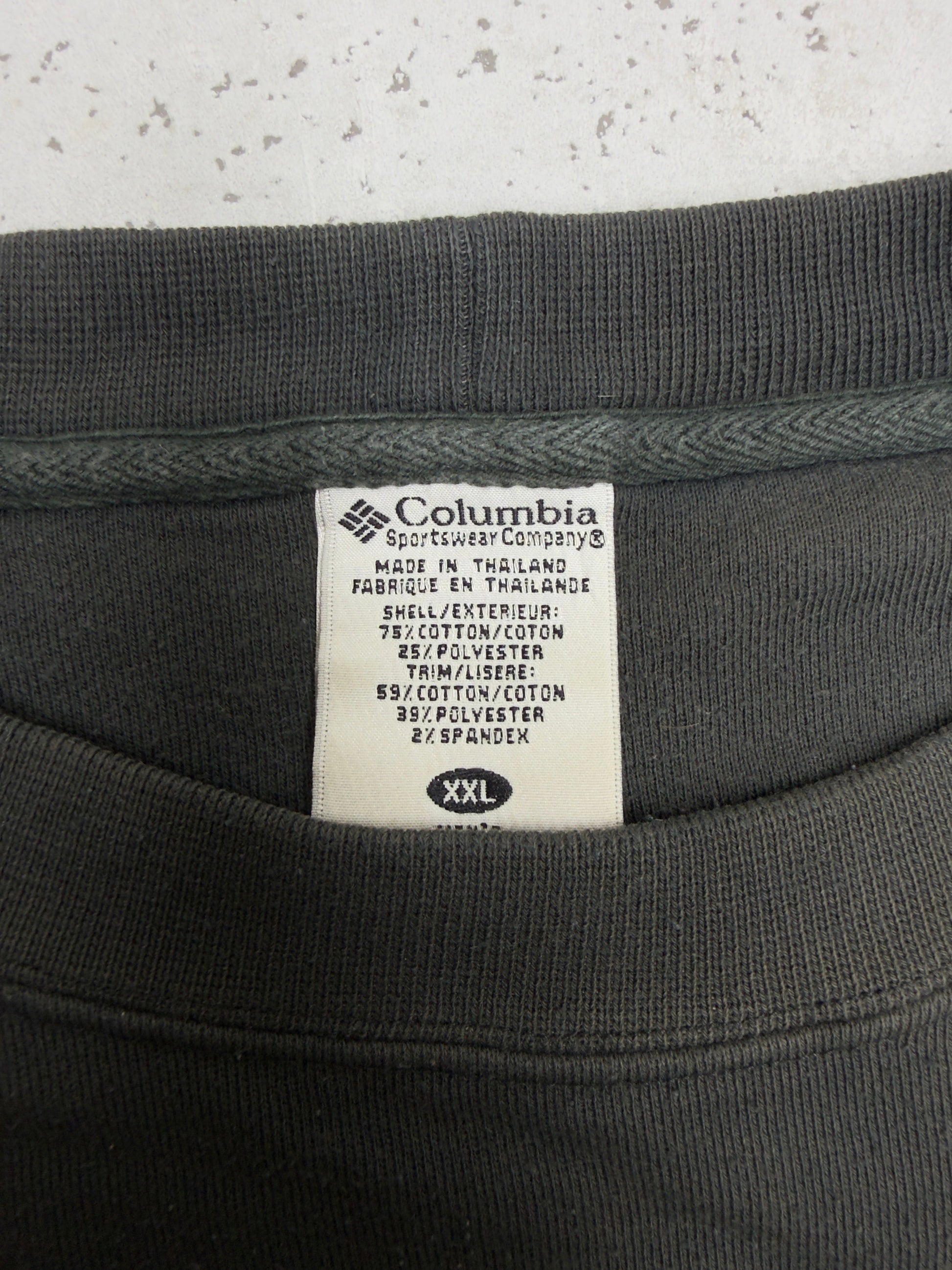 Columbia Sweatshirt Grau Etikett