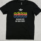 Adidas T-Shirt Schwarz Vorderseite