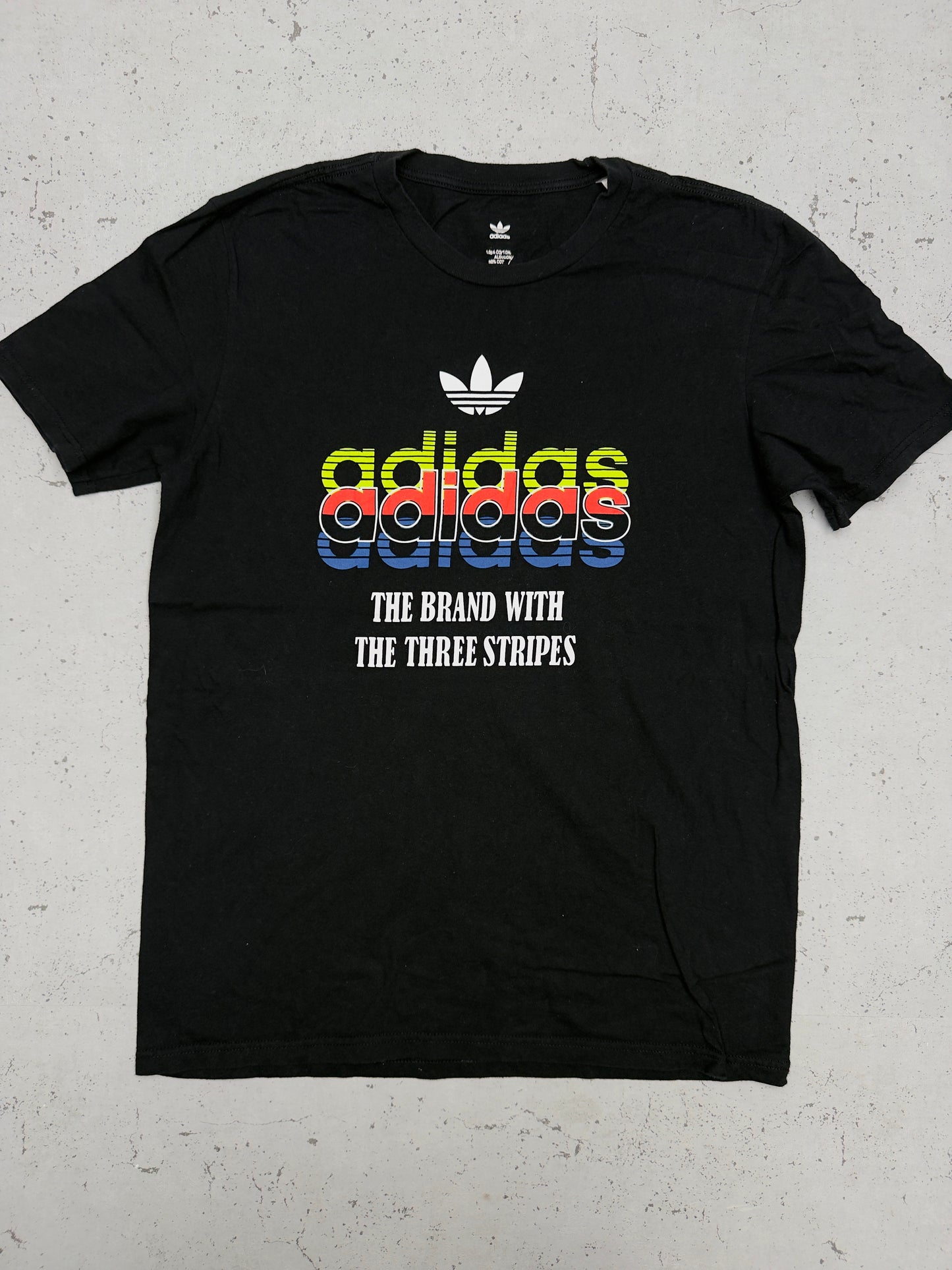 Adidas T-Shirt Schwarz Vorderseite