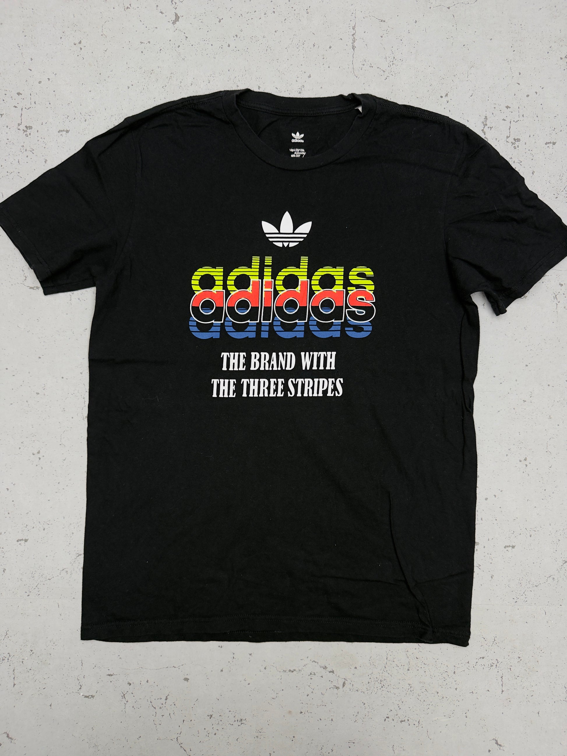 Adidas T-Shirt Schwarz Vorderseite