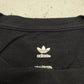 Adidas T-Shirt Schwarz Etikett