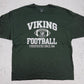 Champion Viking Football T-Shirt Grün Vorderseite Detail