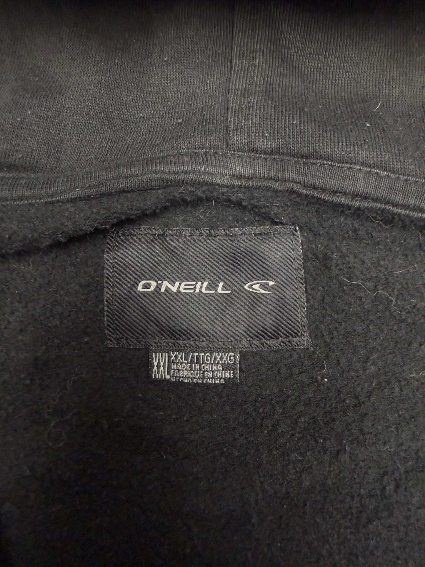 O'Neill Zip-Hoodie Schwarz Etikett