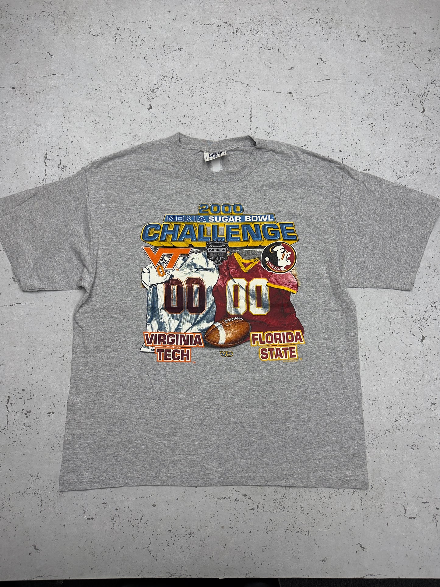 Sugar Bowl Challenge T-Shirt Grau Vorderseite