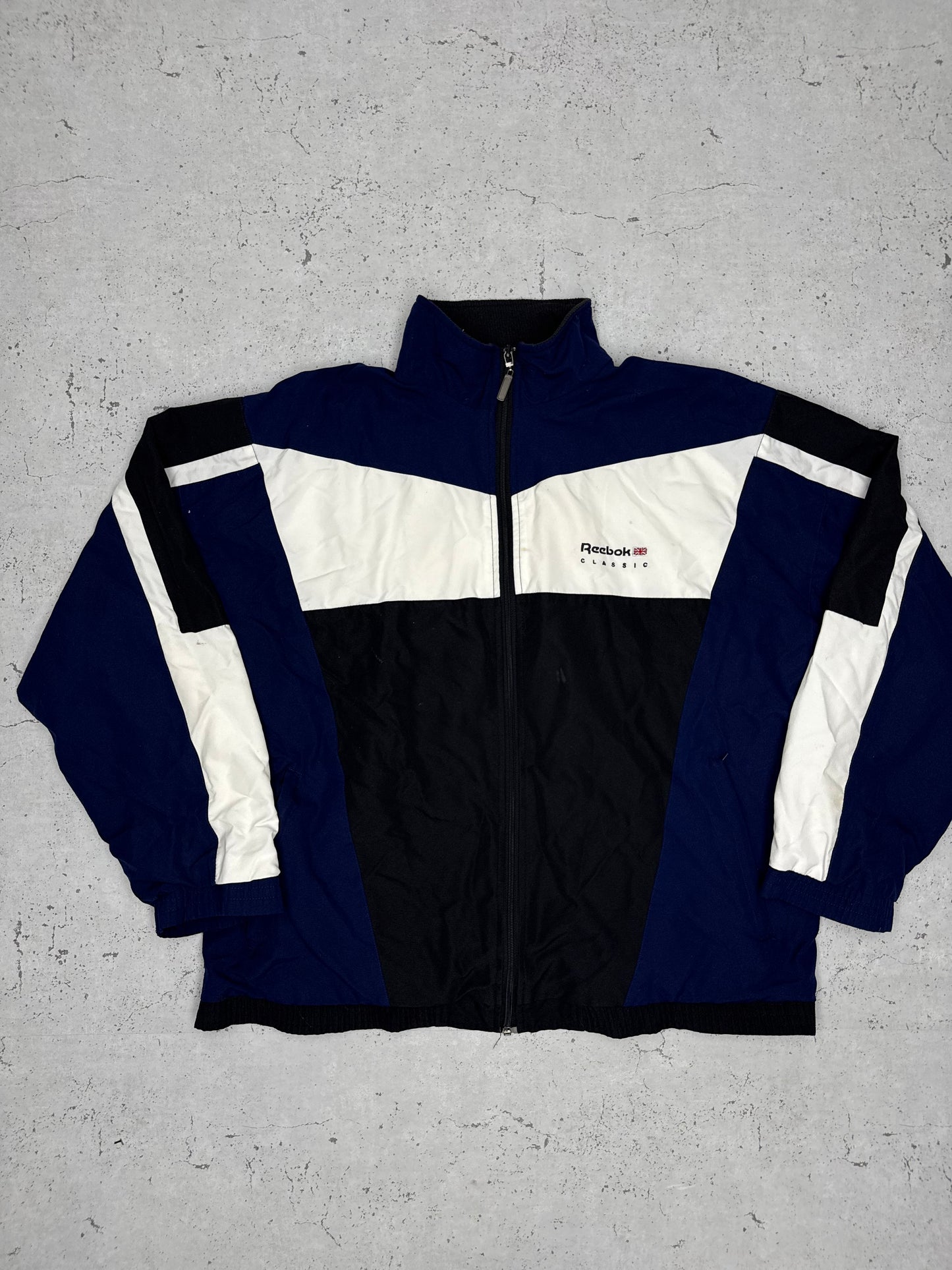 Reebok vintage Windbreaker Trackjacket Zipper L