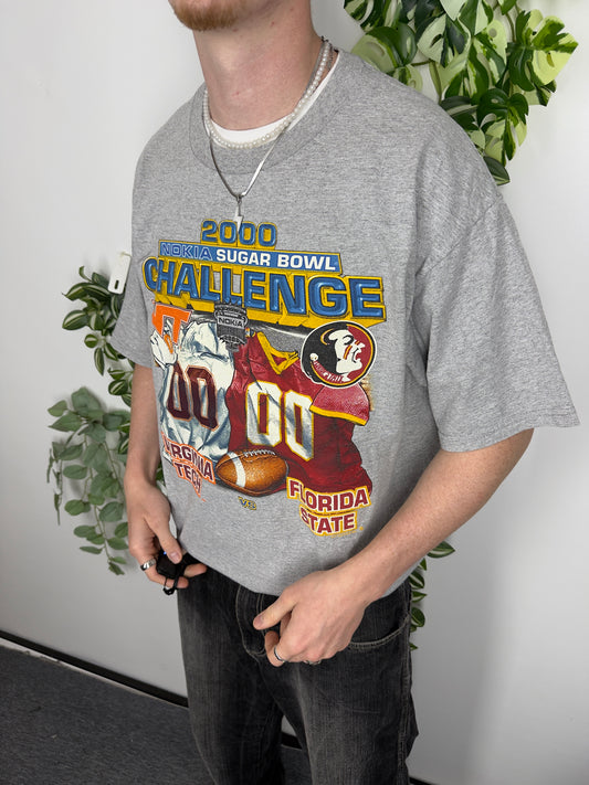 Sugar Bowl Challenge T-Shirt Grau Fitpic