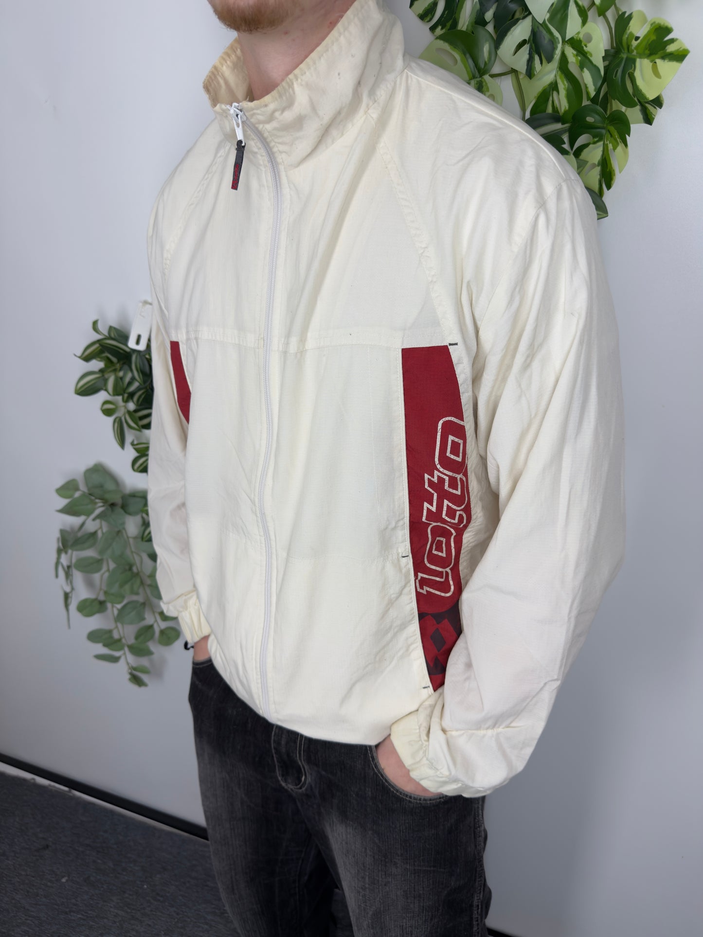 Lotto Trainingsjacke Creme Fitpic