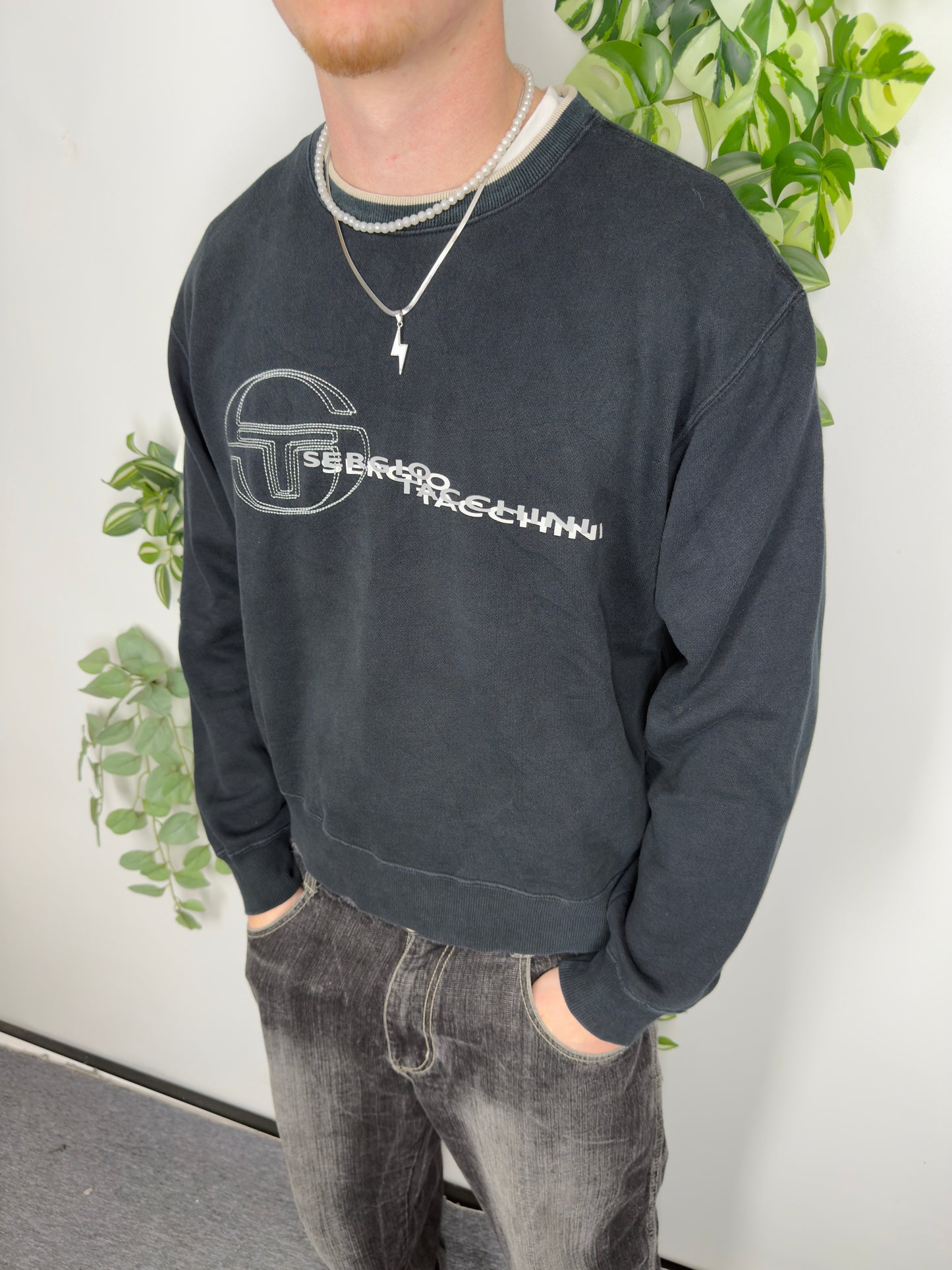 Sergio Tacchini Sweatshirt Schwarz Fitpic