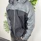 Nike vintage Windbreaker Trackjacket Jacke grau schwarz L