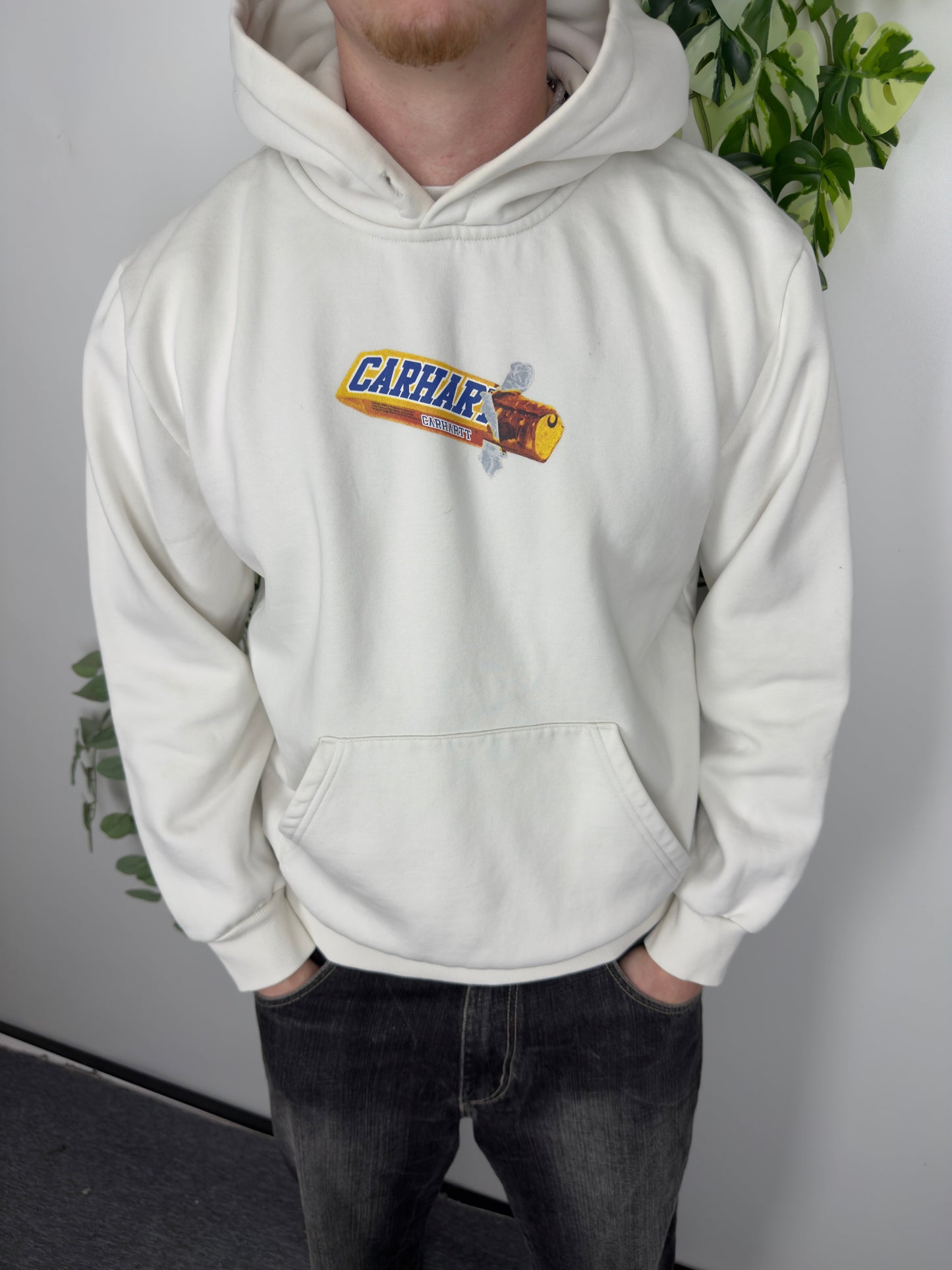 Carhartt WIP Hoodie Creme Fitpic