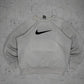 Nike vintage big Swoosh Logo embroidered Sweatshirt Sweater M