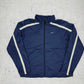 Nike vintage small Swoosh embroidered Trackjacket Windbreaker Jacke S
