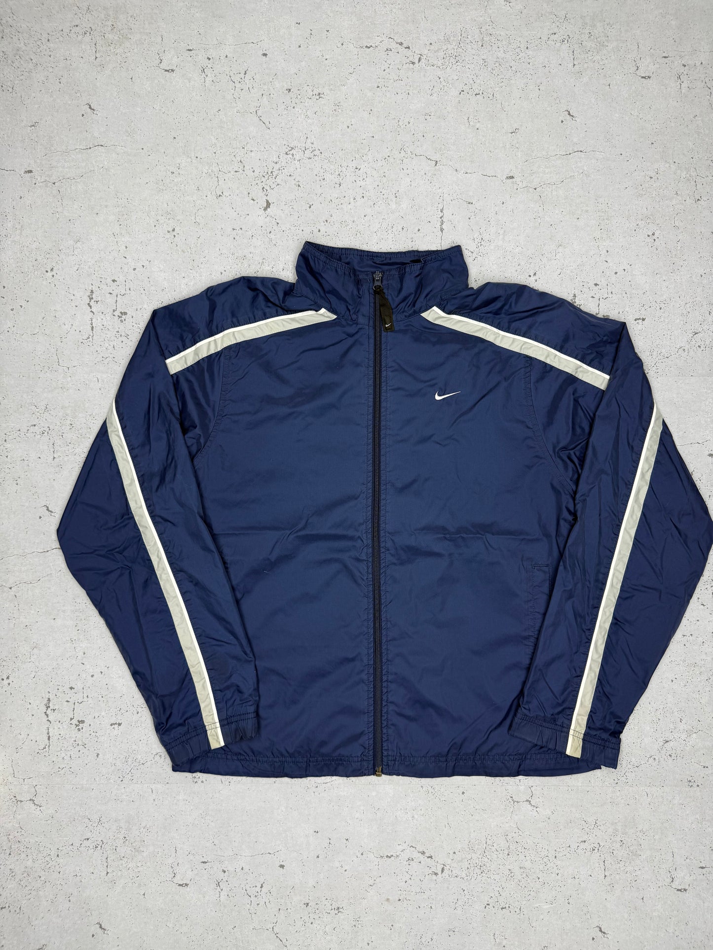 Nike vintage small Swoosh embroidered Trackjacket Windbreaker Jacke S
