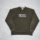 Adidas vintage big Logo embroidered Sweatshirt Sweater S