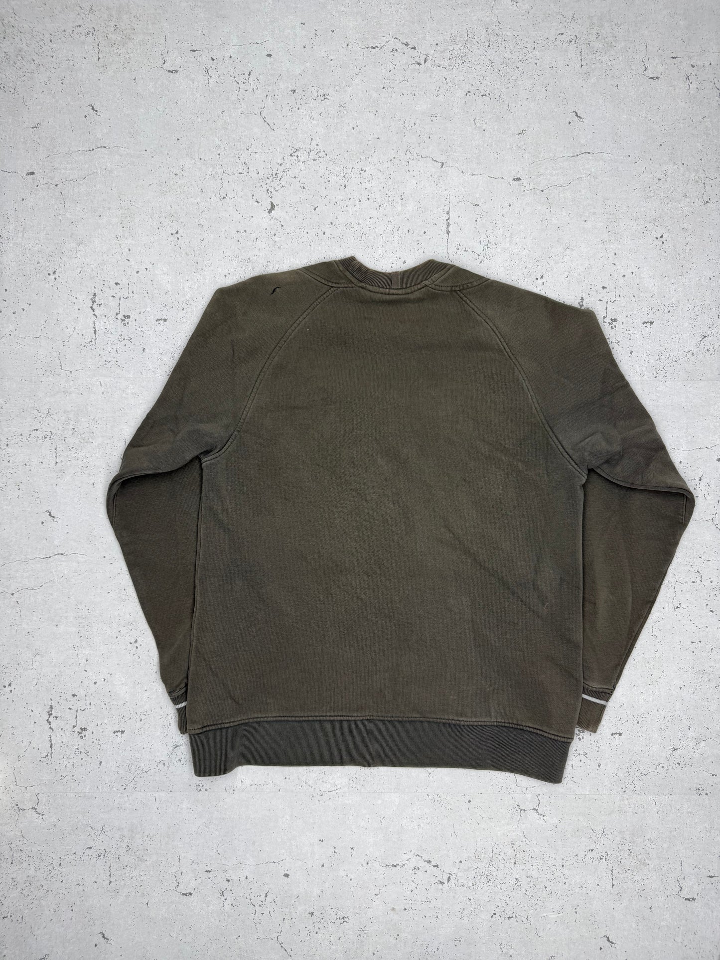 Adidas vintage big Logo embroidered Sweatshirt Sweater S