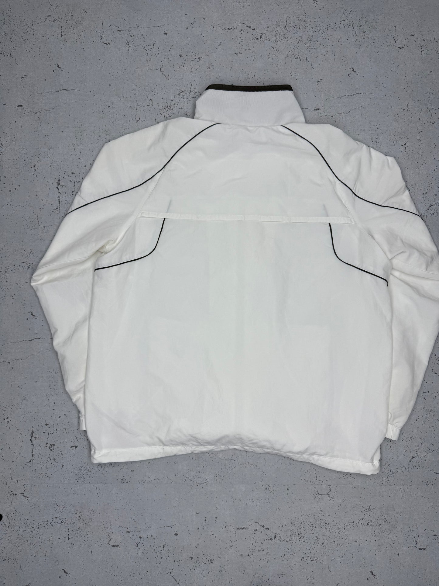 Nike vintage small Swoosh embroidered Trackjacket Windbreaker Jacke XL