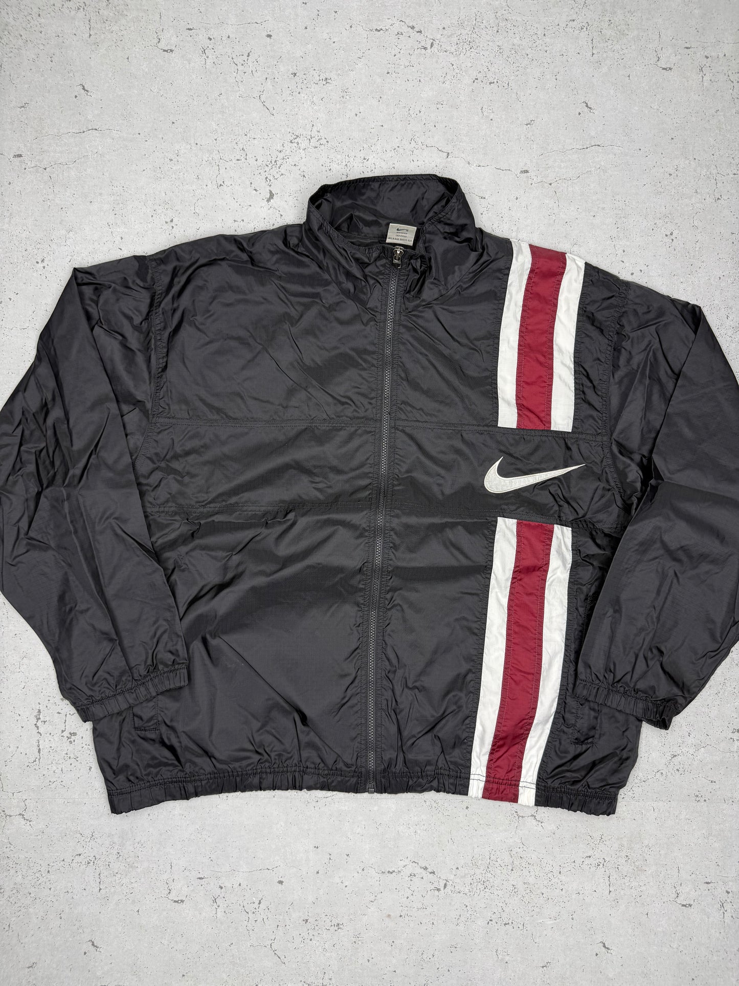 Nike vintage Swoosh embroidered Trackjacket WIndbreaker Jacke XL