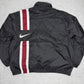 Nike vintage Swoosh embroidered Trackjacket WIndbreaker Jacke XL