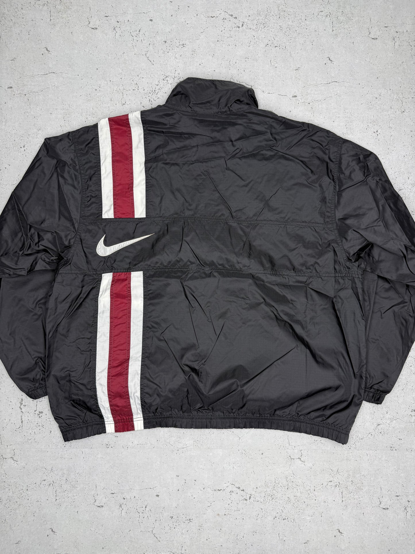Nike vintage Swoosh embroidered Trackjacket WIndbreaker Jacke XL