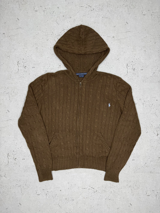 Polo Ralph Lauren Knitwear Strickjacke Kapuzenjacke Zipper Hoodie S