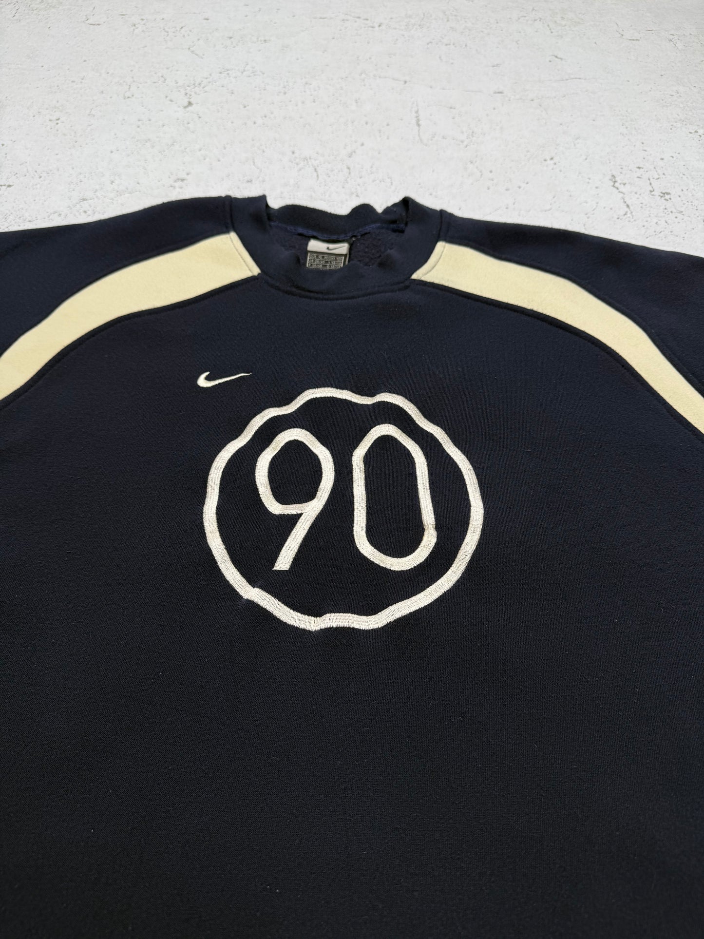 Nike vintage Big Logo embroidered Sweatshirt Sweater XL