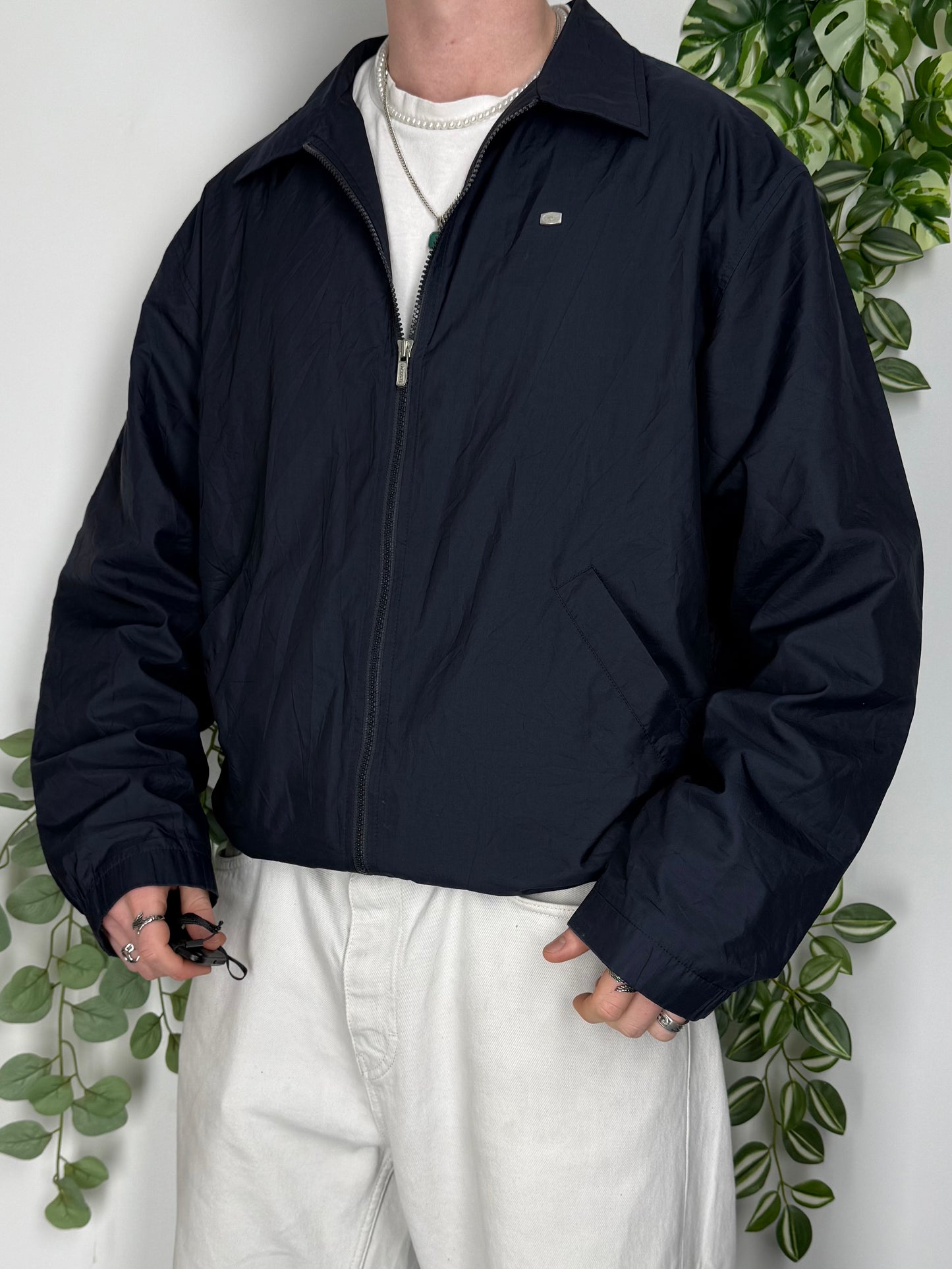 Lacoste vintage Windbreaker Jacke Bomberjacke XL