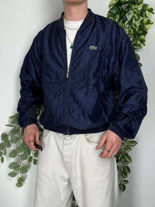 Lacoste vintage Bomberjacke Trackjacket Windbreaker L