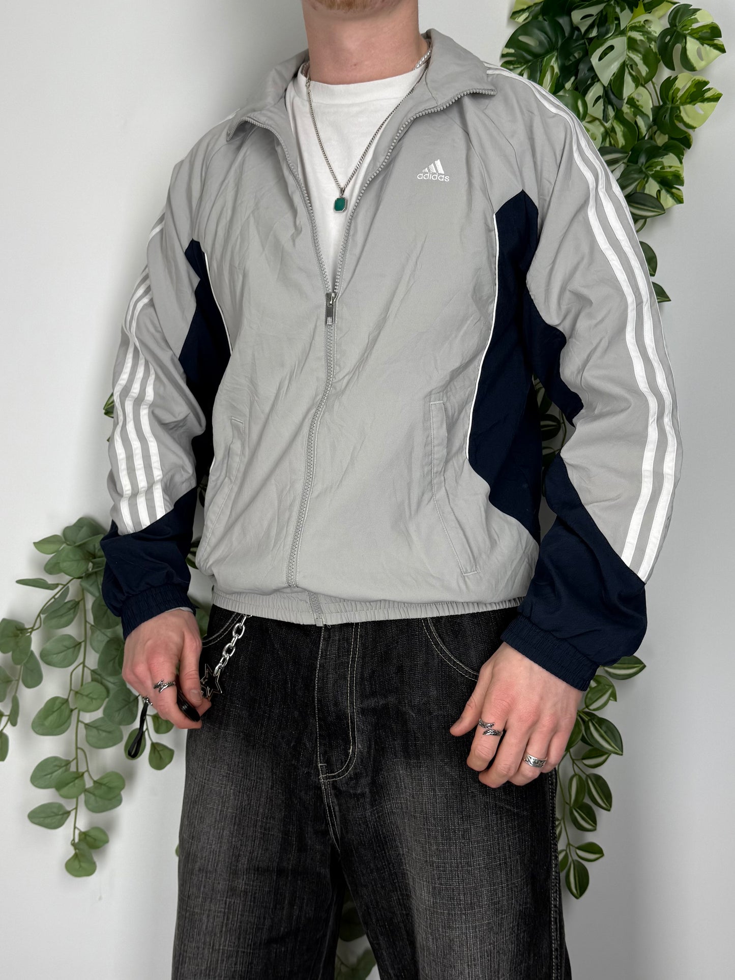 Adidas vintage Trackjacket Windbreaker Jacke M