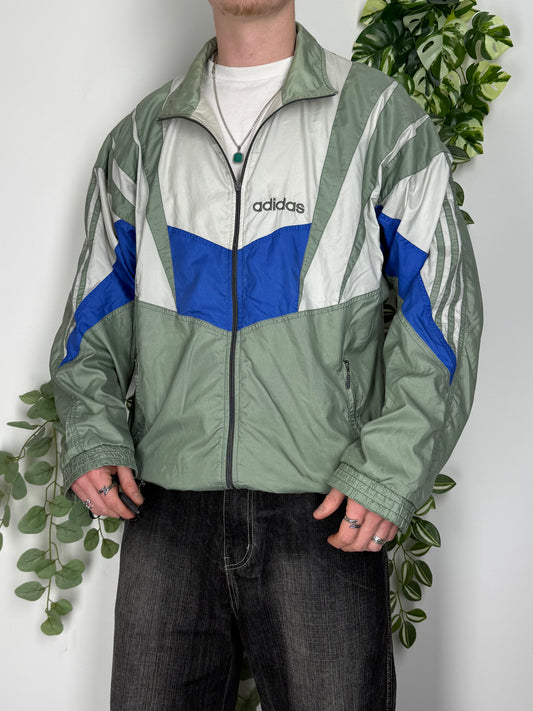Adidas vintage Y2K Trackjacket Windbreaker Jacke XL