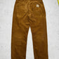 Carhartt vintage Straight Leg Fit Cort Hose Pants Denim Skater W33 L32