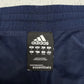 Adidas vintage Trackpants Three Stripes baggy Fit Jogginghose blau L