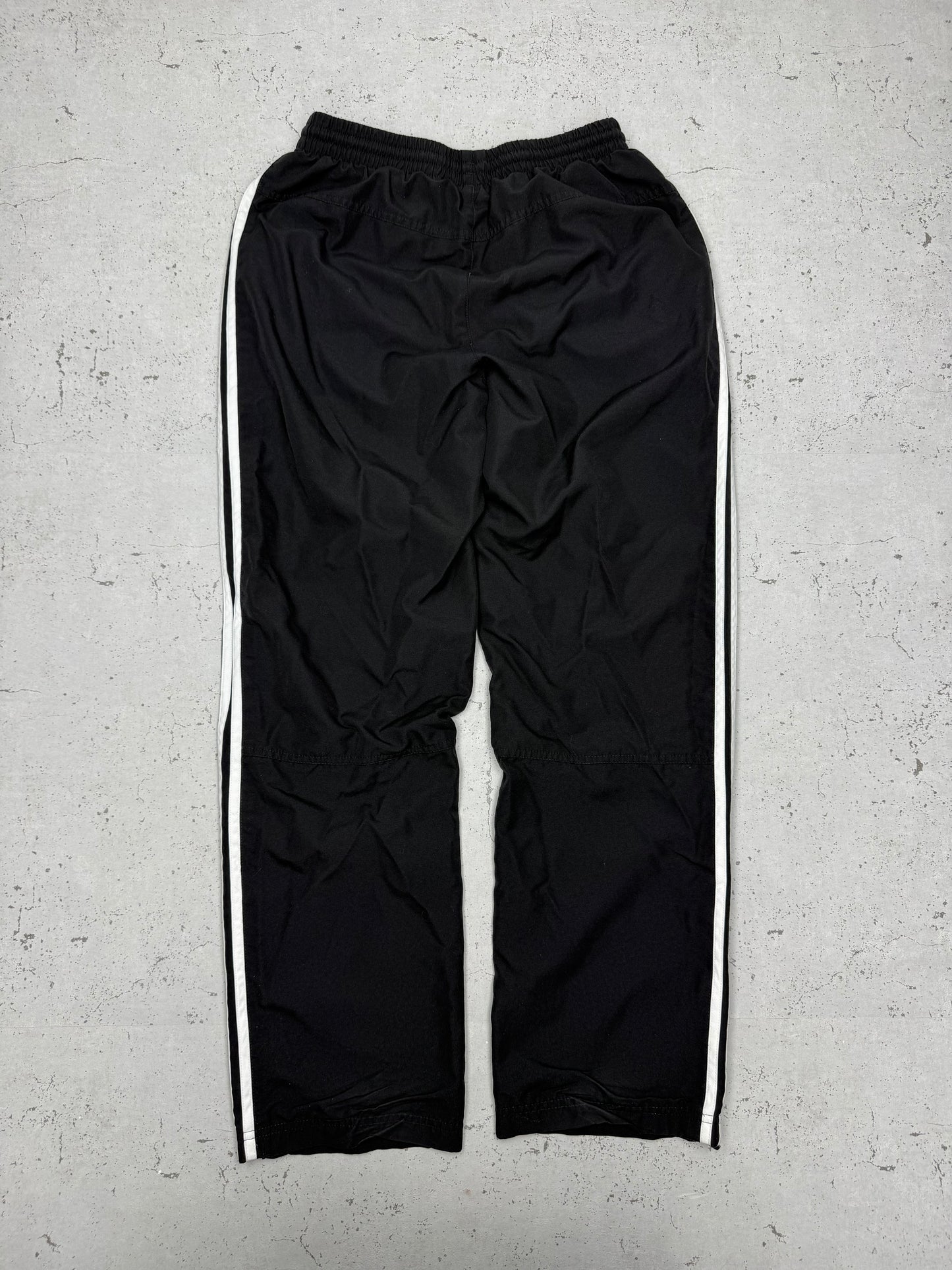 Adidas vintage Trackpants Three Stripes Jogginghose schwarz M