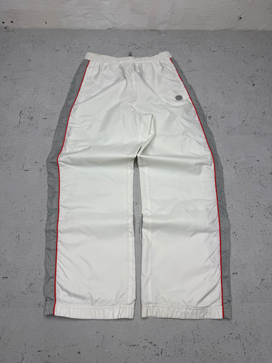 Nike vintage Trackpants baggy Fit Jogginghose weiß S